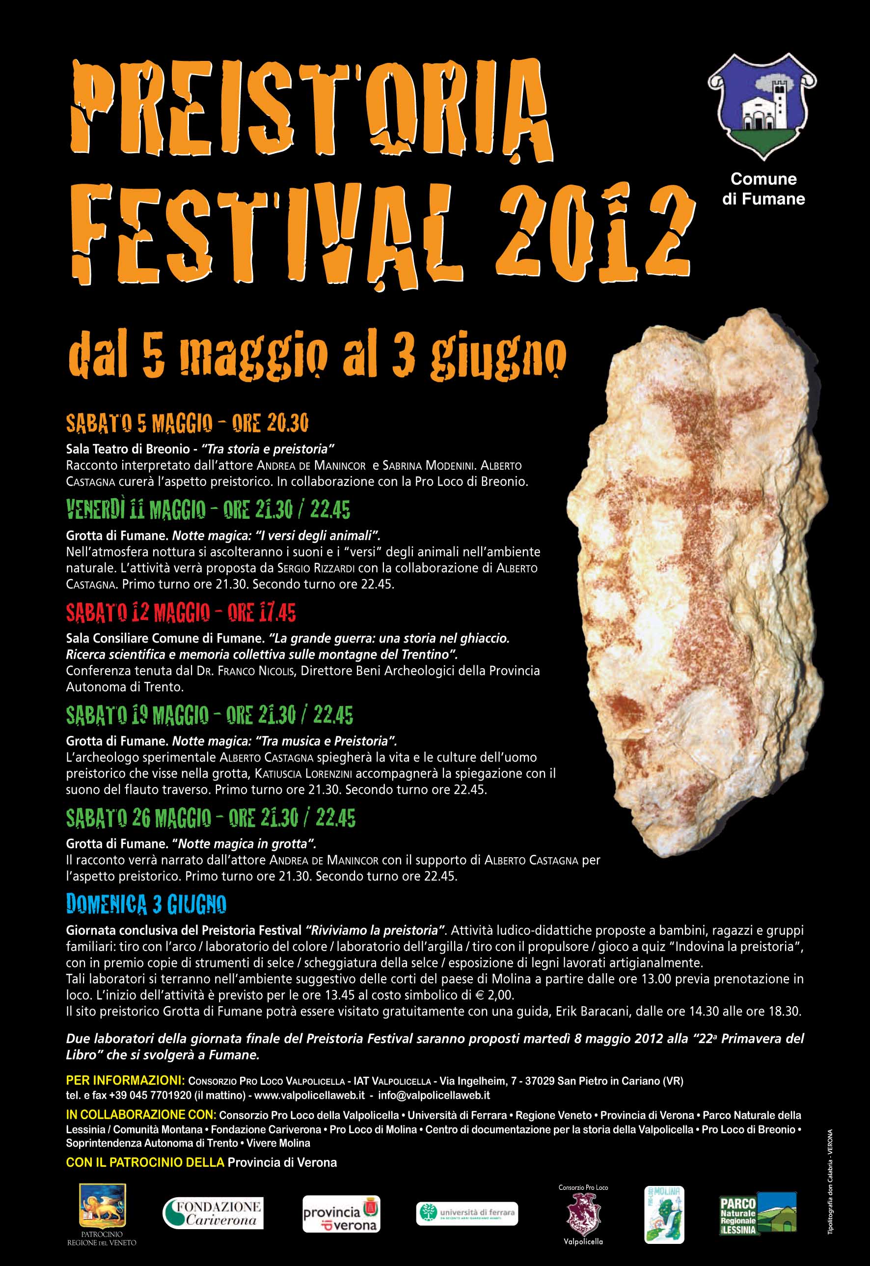 preistoria festival fumane Locandina2012 1