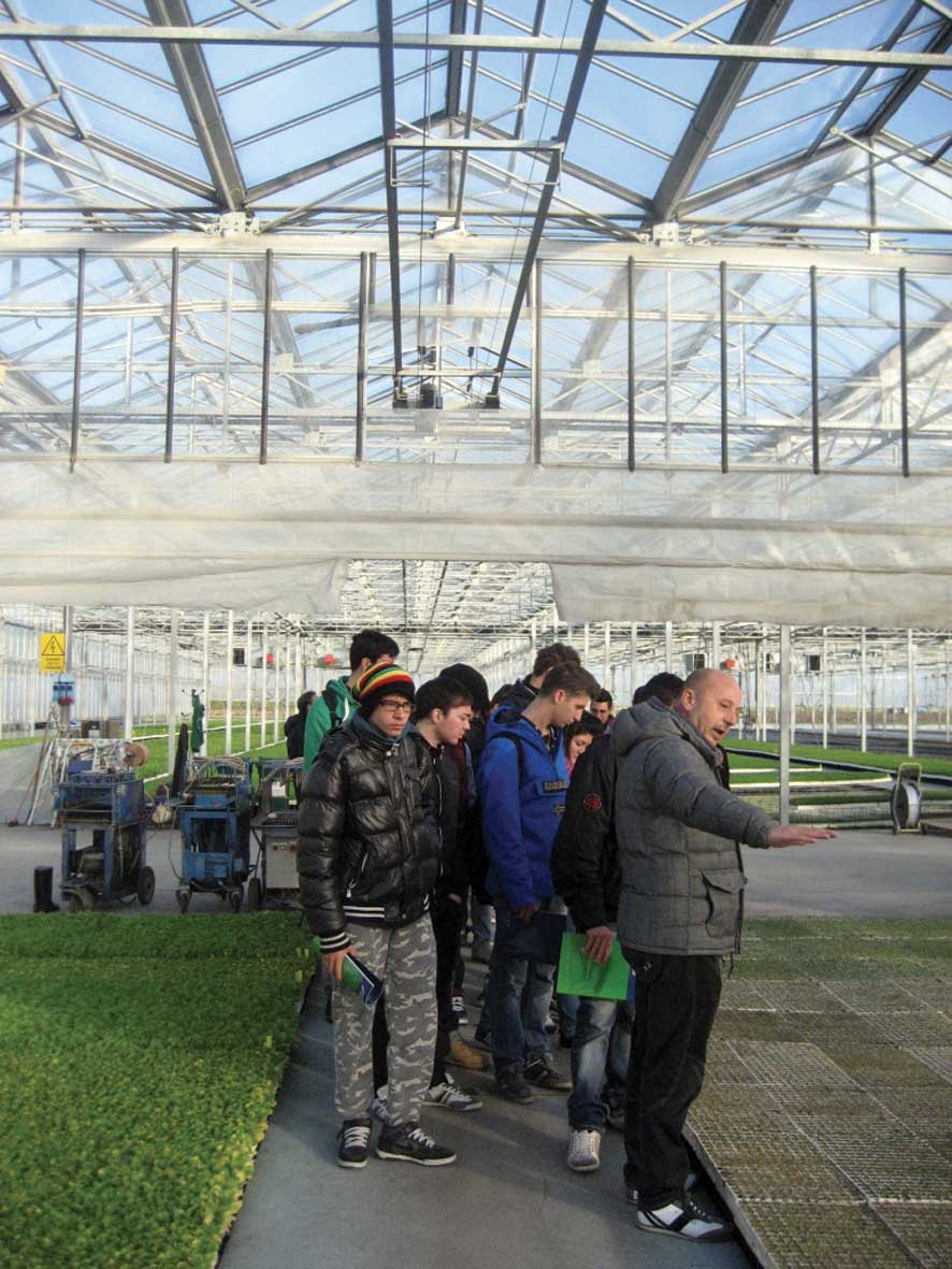 coldiretti polesine studenti visita serra davìplant c 1