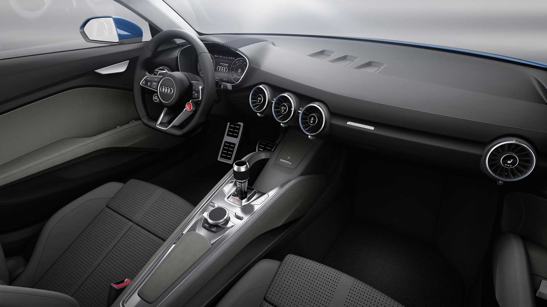 Audi Allroad e-tron Detroit 2014 interni 1