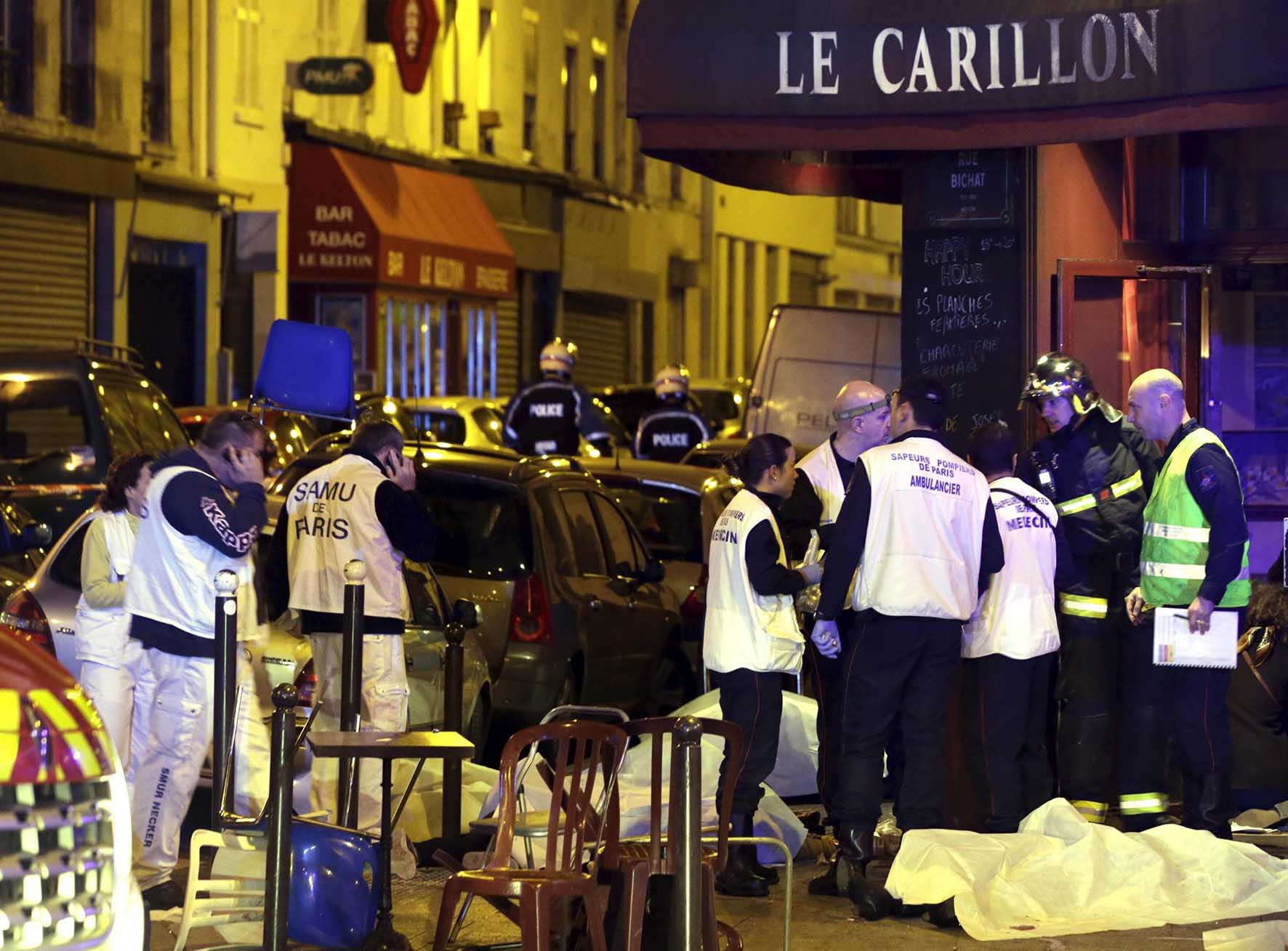 parigi attentato terroristico 14 novembre 2015 B