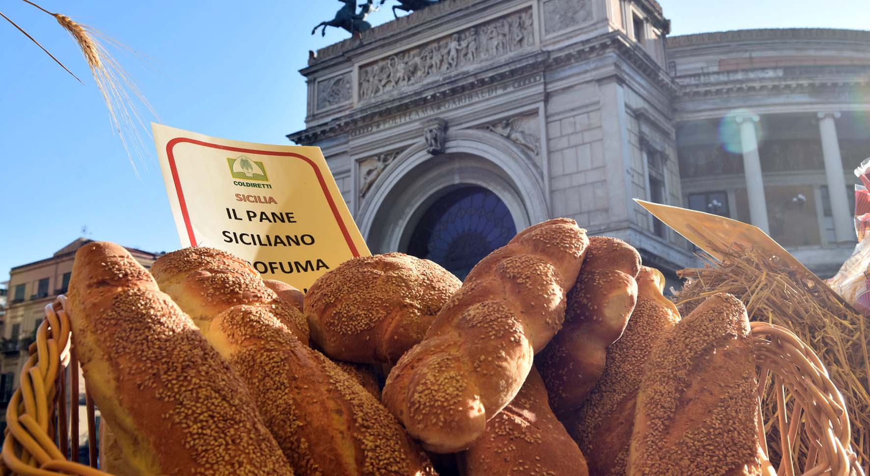 Coldiretti guerra del grano manifestazione bari pane sicilia
