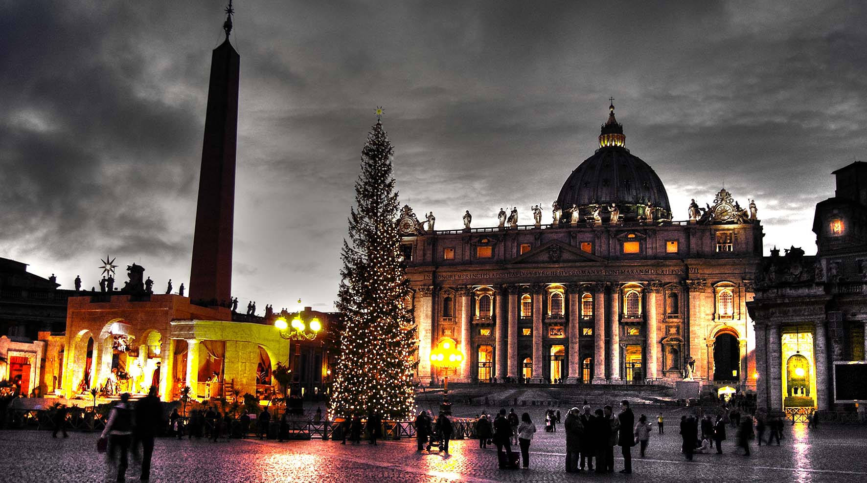 albero di natale roma 2016 vaticano