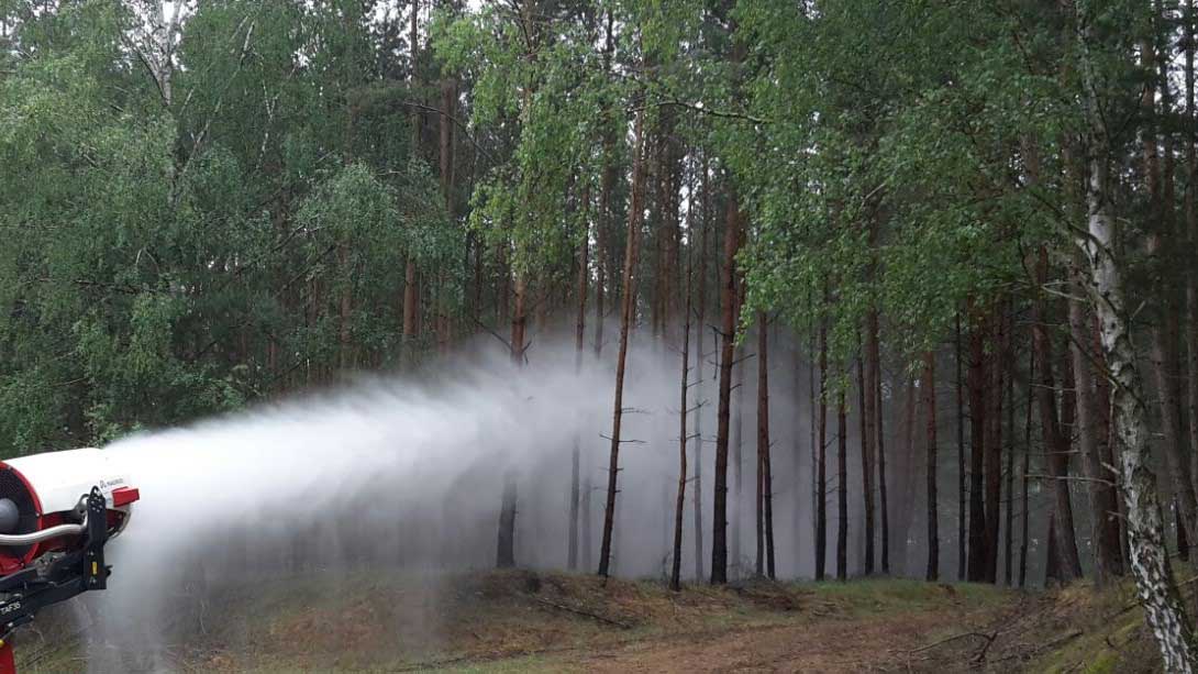 EmiControls turbina antincendio bosco