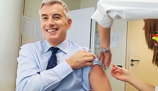 Pat campagna antinfluenzale vaccinazioen dirigente apss paolo bordon