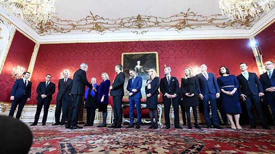 Sebastian Kurz a sinistra nella foto è il più giovane capo di Governo in Europa