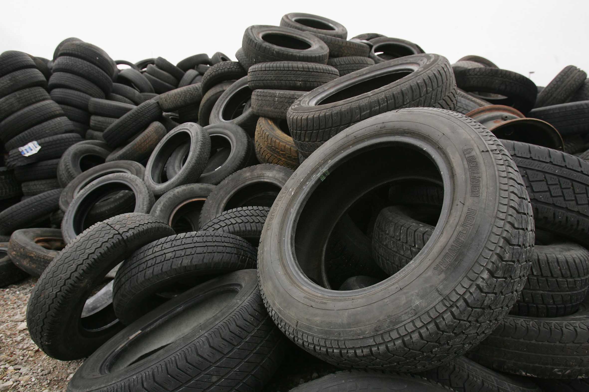pneumatici prodotti con gomma riciclata