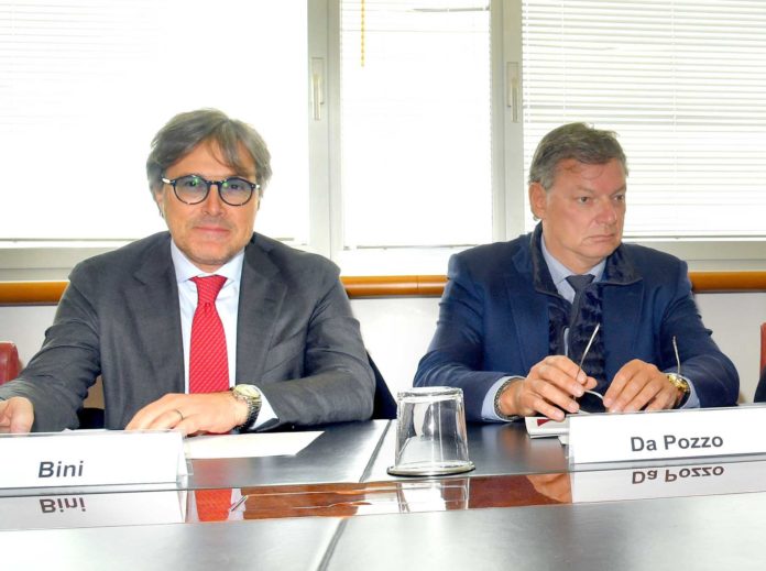 Assessore attività produttive Friuli Venezia Giulia, Sergio Emidio Bini, e il presidente di Confcommercio regionale Giovanni Da Pozzo Confcommercio Friuli Venezia Giulia